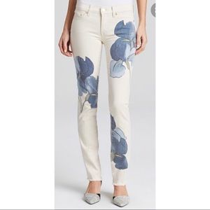 Tory Burch Floral Jeans
